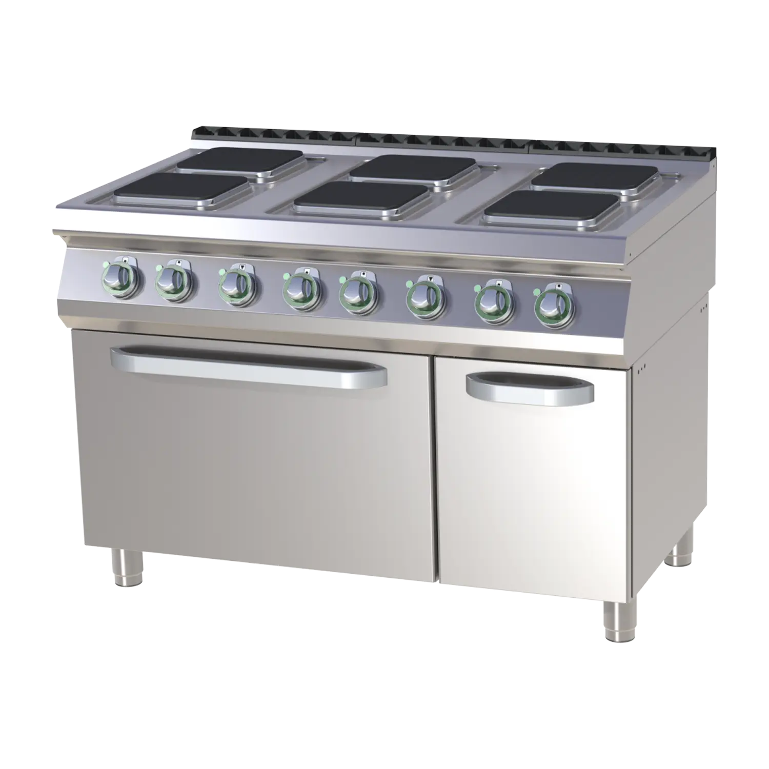 Cooking range electric with electric static oven | RM - SPQT 7120/21 E